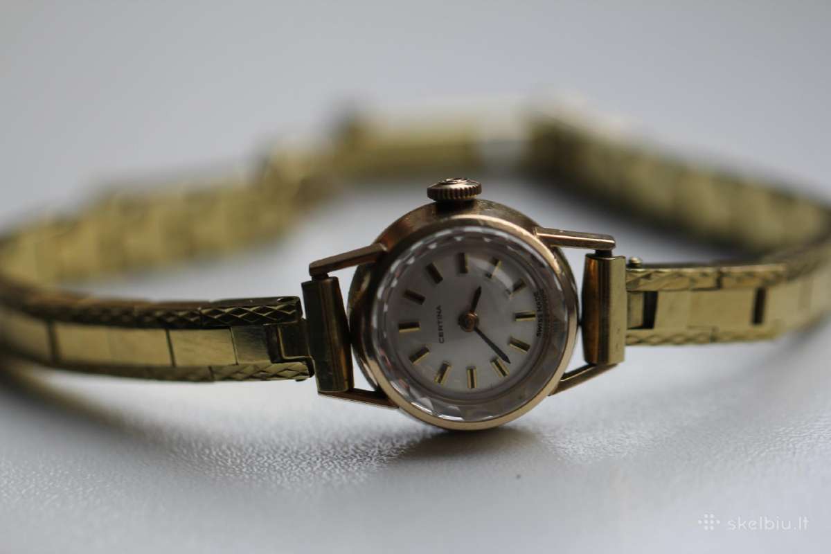 Certina swiss made originalus moteriskas laikrodis - nuotraukos Nr. 6