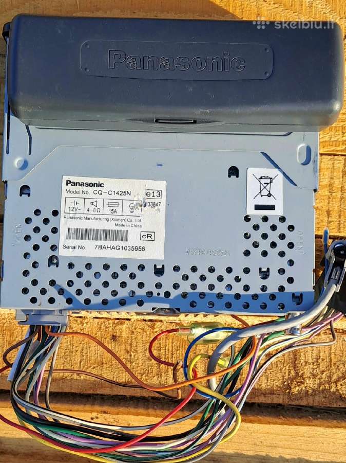 Panasonic grotuvas - nuotraukos Nr. 3