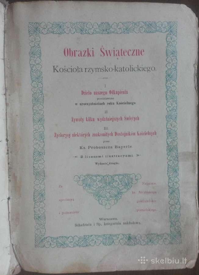 542. Obrazki Swiateczne Kosciola Rzymsko-katolicki - nuotraukos Nr. 2