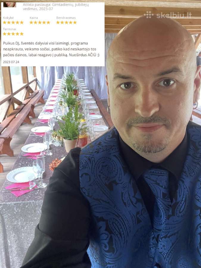 Vedėjas ir Dj viename, su aparatūra - kaina 600€. - nuotraukos Nr. 26
