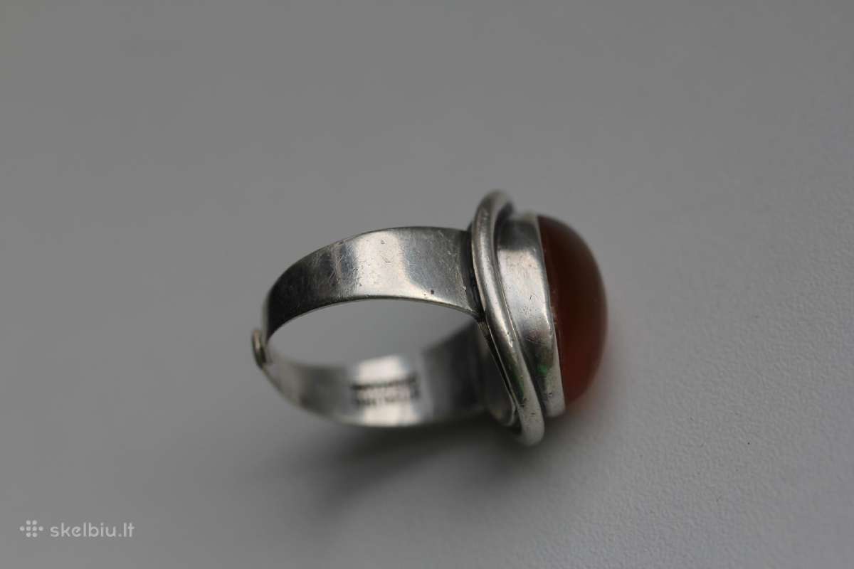Handmade sterling Denmark 925s reguliuojamas - nuotraukos Nr. 9