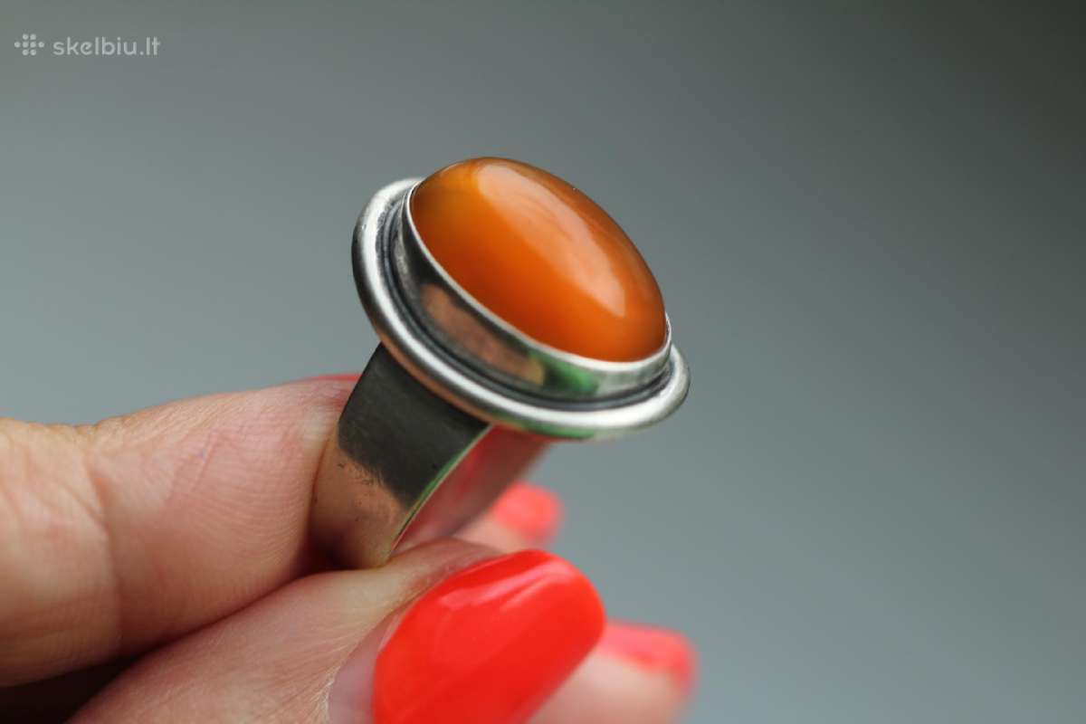 Handmade sterling Denmark 925s reguliuojamas - nuotraukos Nr. 3