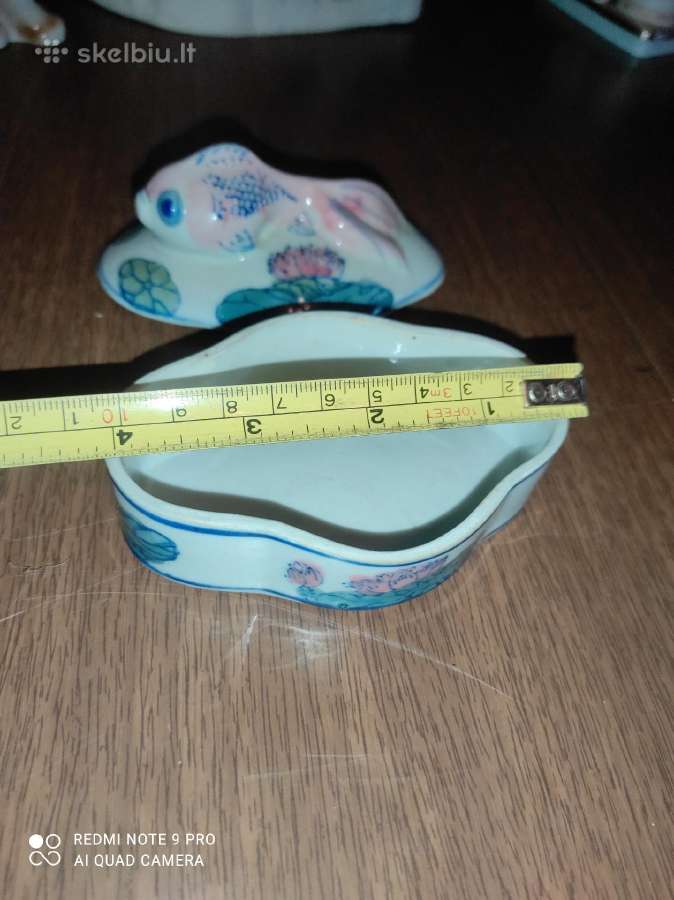 Porceleno papuošalų dėžutė - nuotraukos Nr. 2