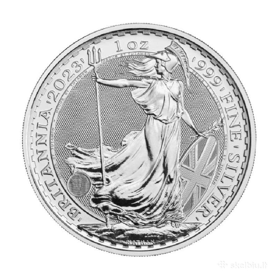 Pigiai sidabrinės 10oz ir 1oz monetos - nuotraukos Nr. 6