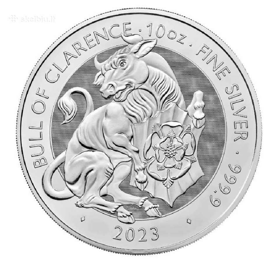 Pigiai sidabrinės 10oz ir 1oz monetos - nuotraukos Nr. 11