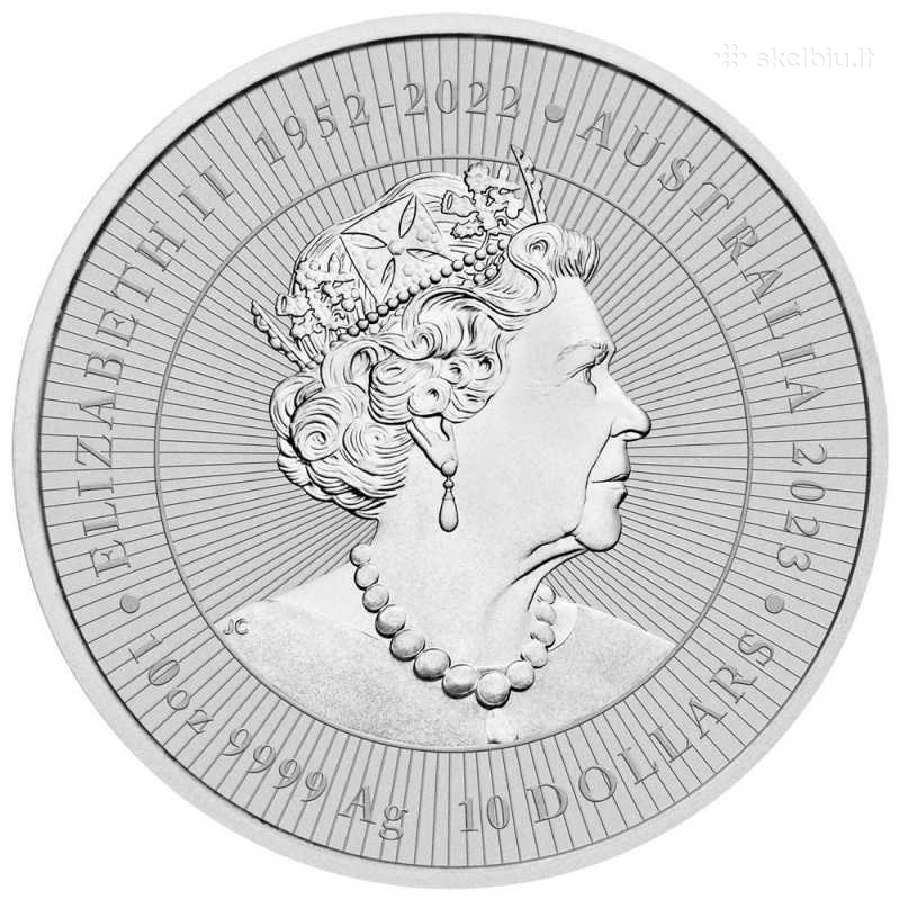 Pigiai sidabrinės 10oz ir 1oz monetos - nuotraukos Nr. 4