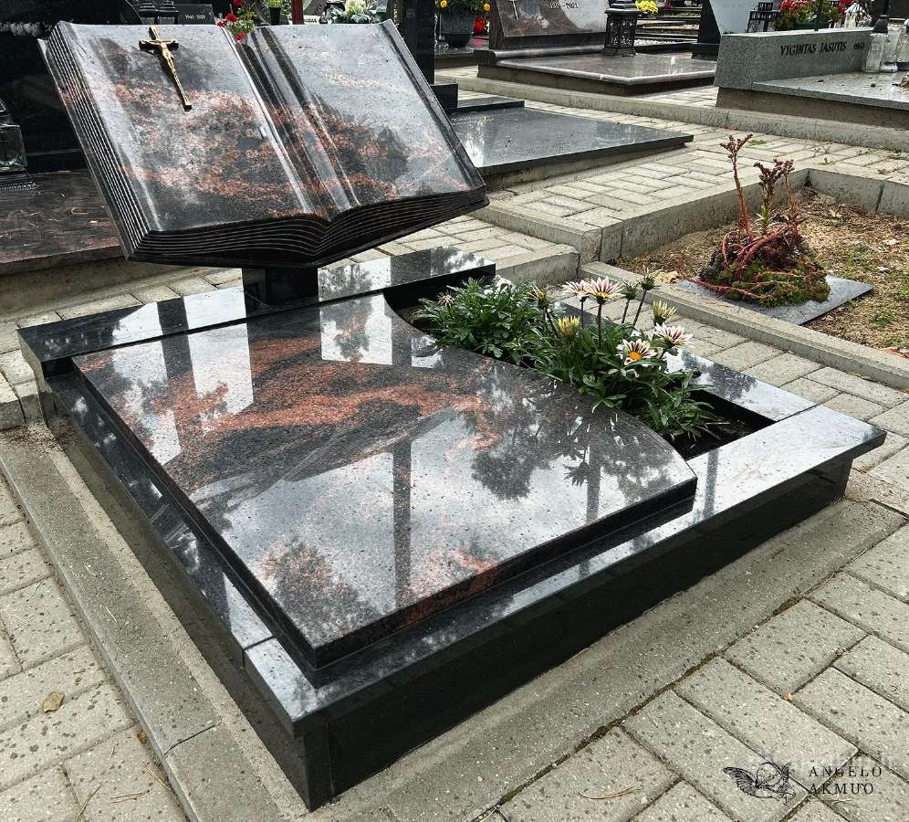 Paminklai, Plokštės Kapams, Kapų įrengimas - nuotraukos Nr. 27