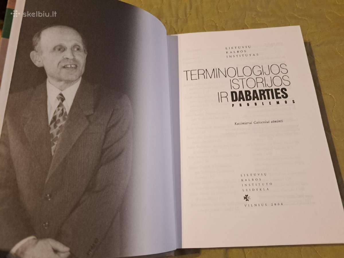 Terminologijos istorijos ir dabarties problemos - nuotraukos Nr. 2