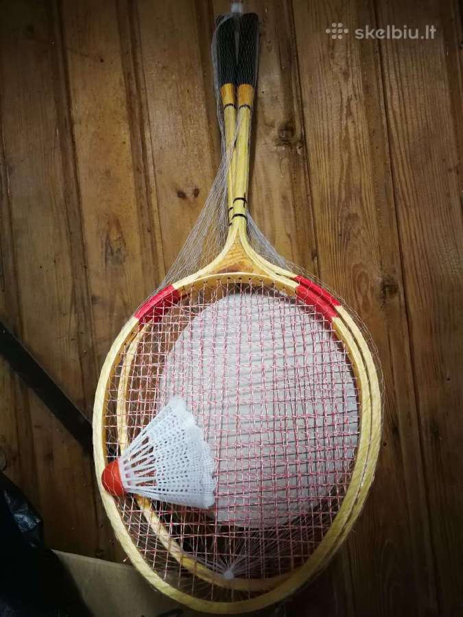 Badmintono pilnas komplektas