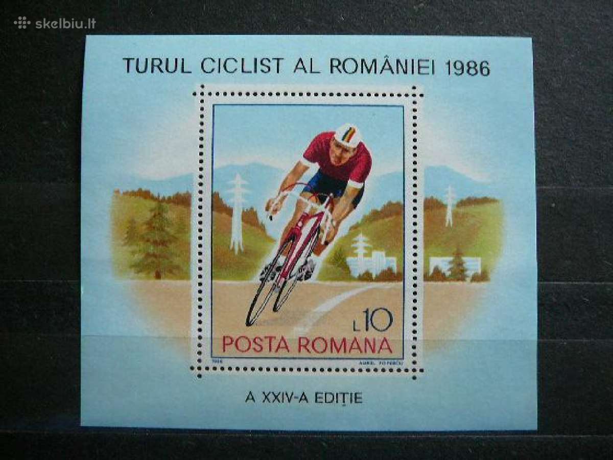 Dviraciai Rumunija 1986 Mnh rm4298