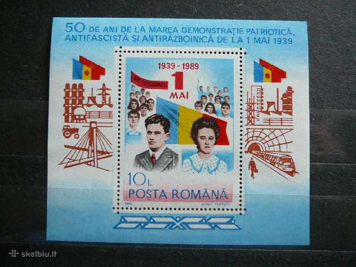 Prezidentas Rumunija 1989 Mnh rm4545