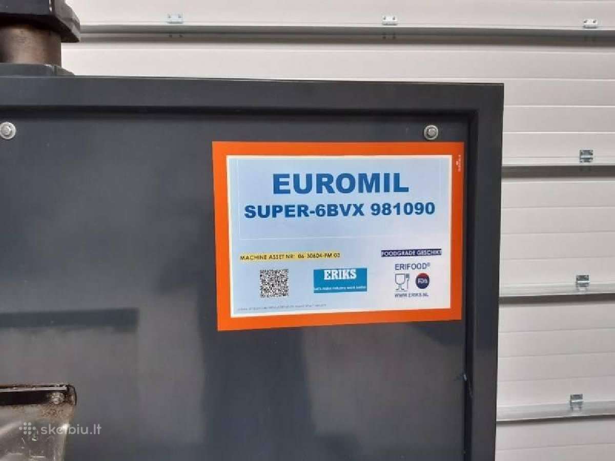 CNC Metalo frezavimo staklės Euro Mill "Super 6bvx - nuotraukos Nr. 5