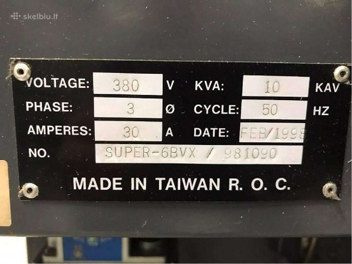 CNC Metalo frezavimo staklės Euro Mill "Super 6bvx - nuotraukos Nr. 6