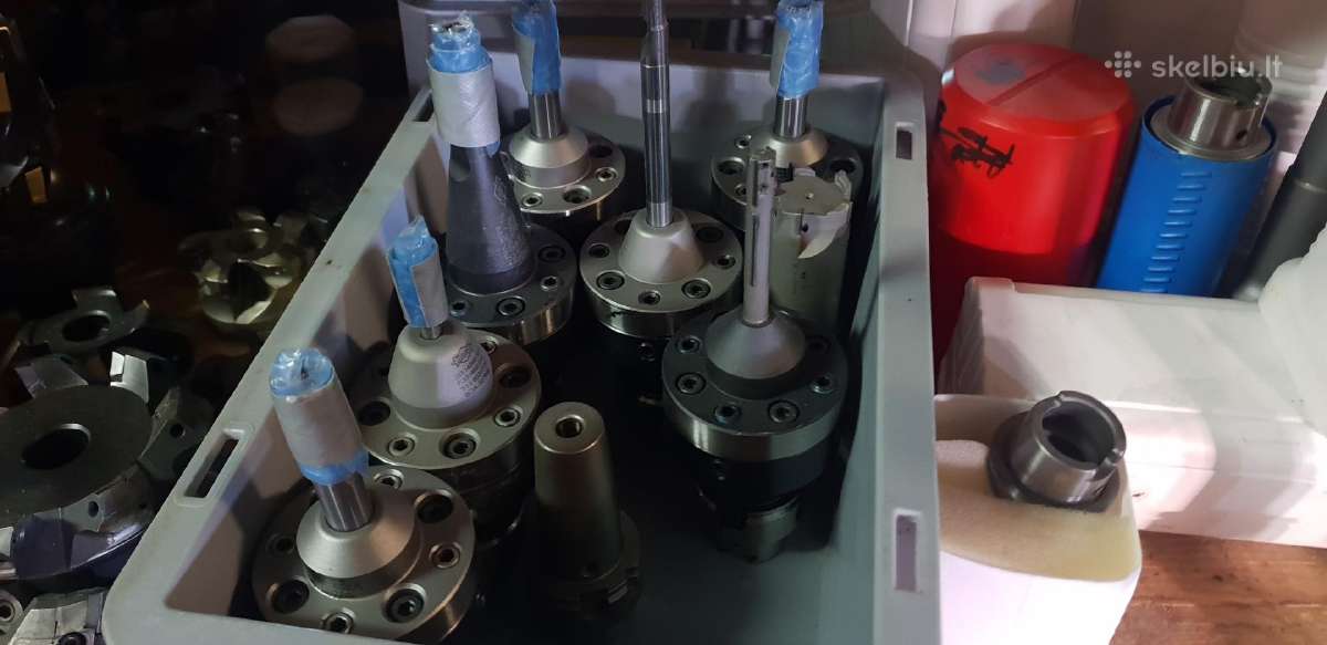 CNC Metalo frezavimo staklės Euro Mill "Super 6bvx - nuotraukos Nr. 10