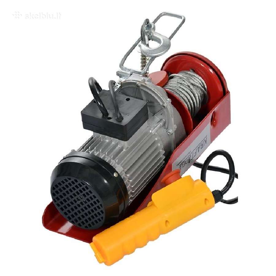 Elektrinės kėlimo ir tempimo gervės - nuotraukos Nr. 3