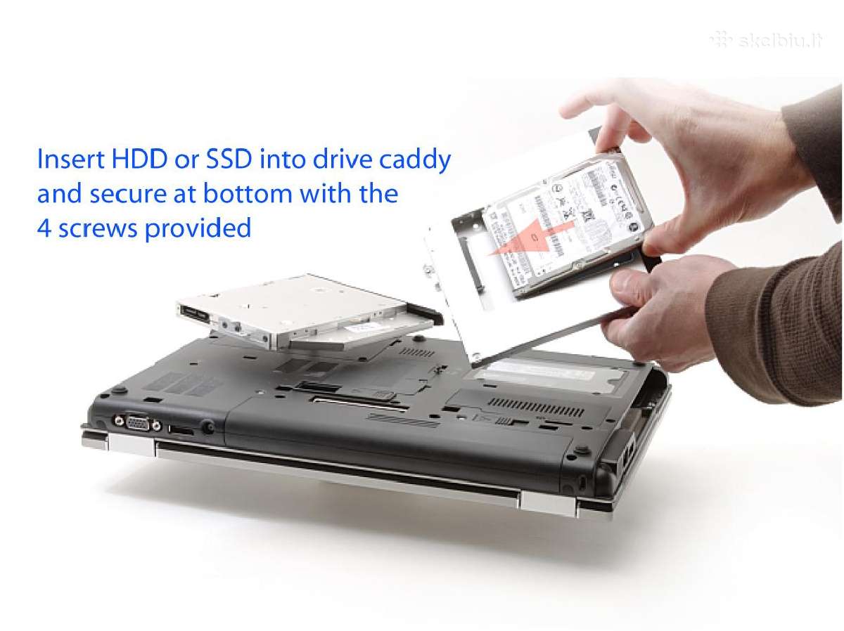 Nešiojamų kompiuterių HDD,SSD, adapteriai - nuotraukos Nr. 7