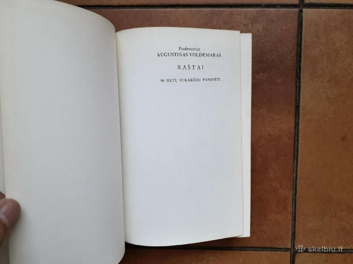 Augustinas Voldemaras "Raštai" JAV, Chicago 1973 m - nuotraukos Nr. 4