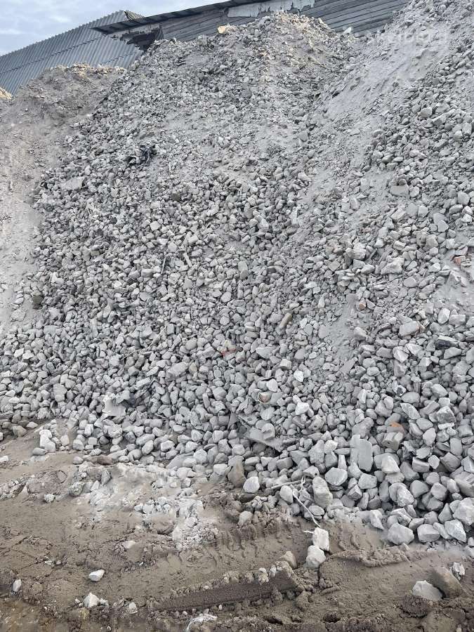 Smulkus gruzas maltas betonas žvyras smėlis skalda - nuotraukos Nr. 2