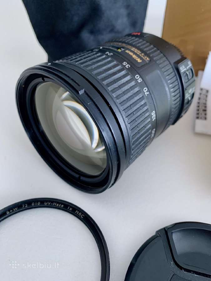 Nikon fotoaparatas su 3 objektyvais ir kita įranga - nuotraukos Nr. 6