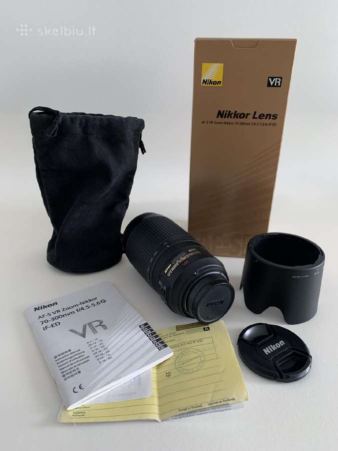 Nikon fotoaparatas su 3 objektyvais ir kita įranga - nuotraukos Nr. 8
