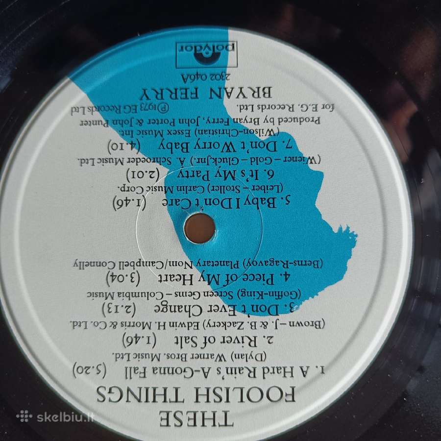 Bryan Ferry -These foolish things Vg++/vg+ - nuotraukos Nr. 3