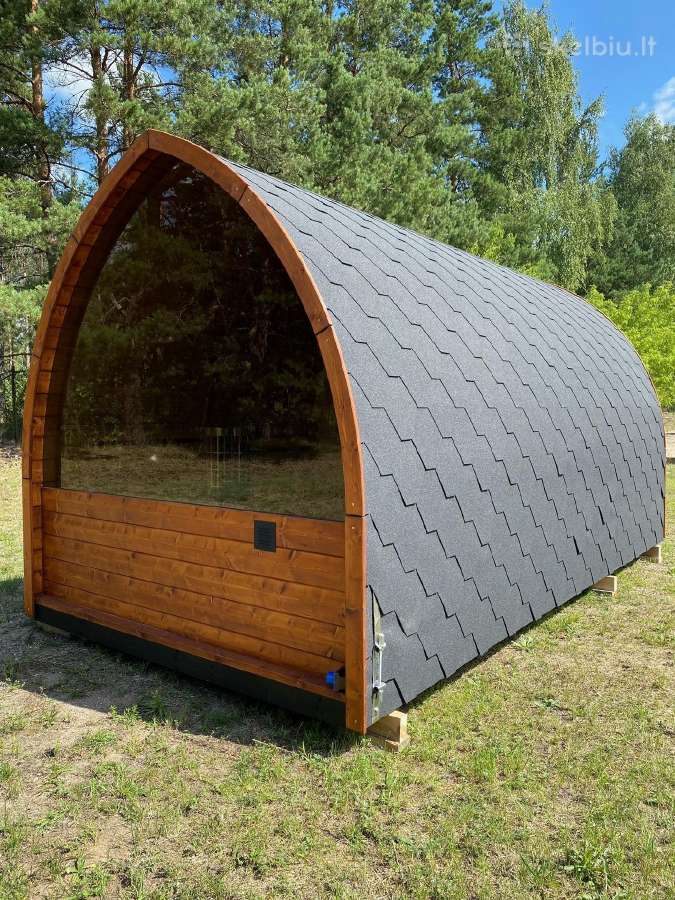 Iglu pirtis, trikampė lauko pirtis - nuotraukos Nr. 2