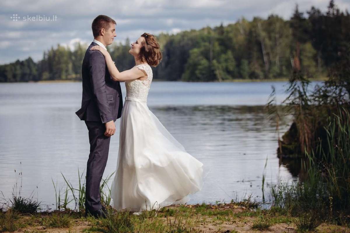 Klasikinė suknelė Justin Alexander 6107 - nuotraukos Nr. 3