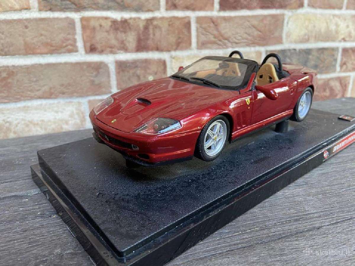 Hot wheels 1:18 Ferrari 550 Barchetta Pininfarina - nuotraukos Nr. 2