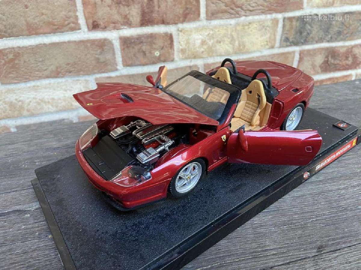Hot wheels 1:18 Ferrari 550 Barchetta Pininfarina - nuotraukos Nr. 3