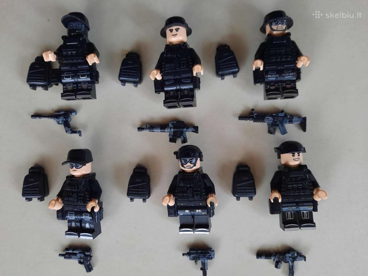 Minifigureles kaladeles - nuotraukos Nr. 8