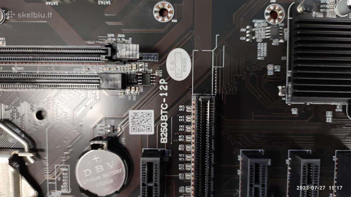 12 Gpu B250 Btc-12p Mining Motherboard + Cpu - nuotraukos Nr. 4