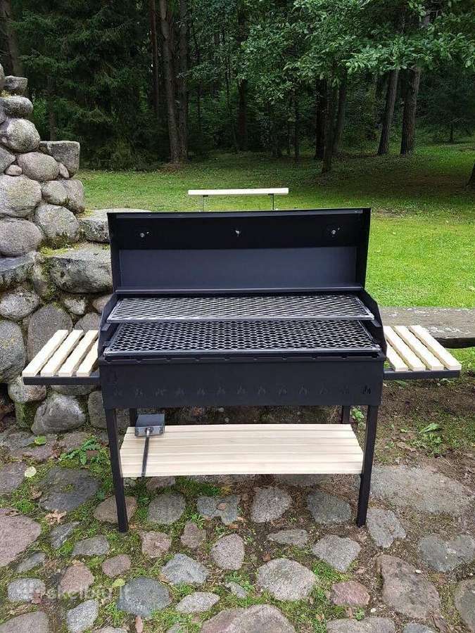 Bbq malkinis grilis su dangčiu (didelis) - nuotraukos Nr. 2