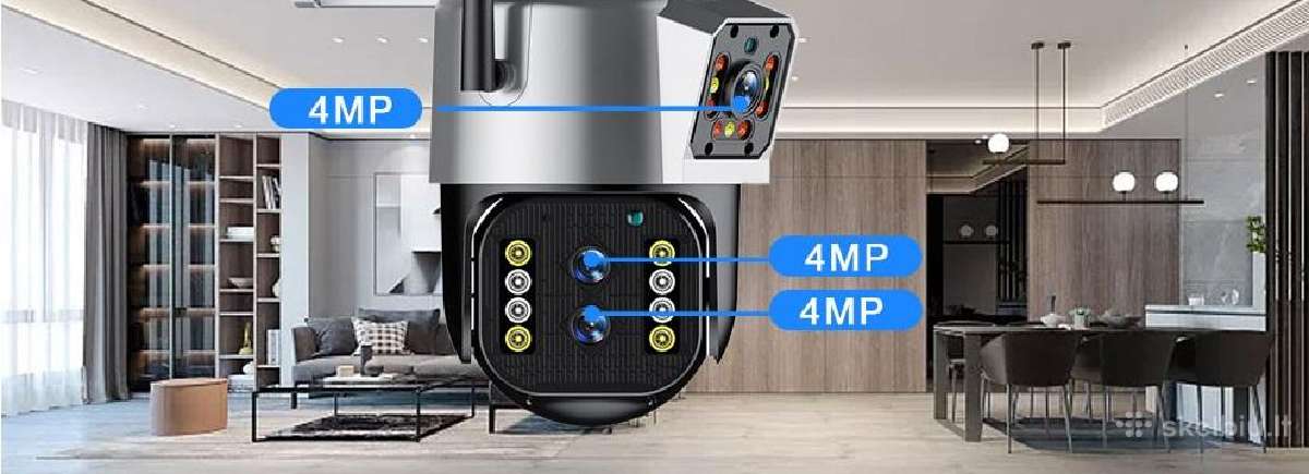Lauko kamera su Trimis objektyvais, WiFi 12mp - nuotraukos Nr. 3
