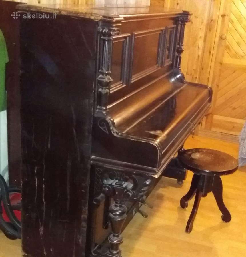 Pianinas Wilhials Spaethe Gera. Antikvarinis