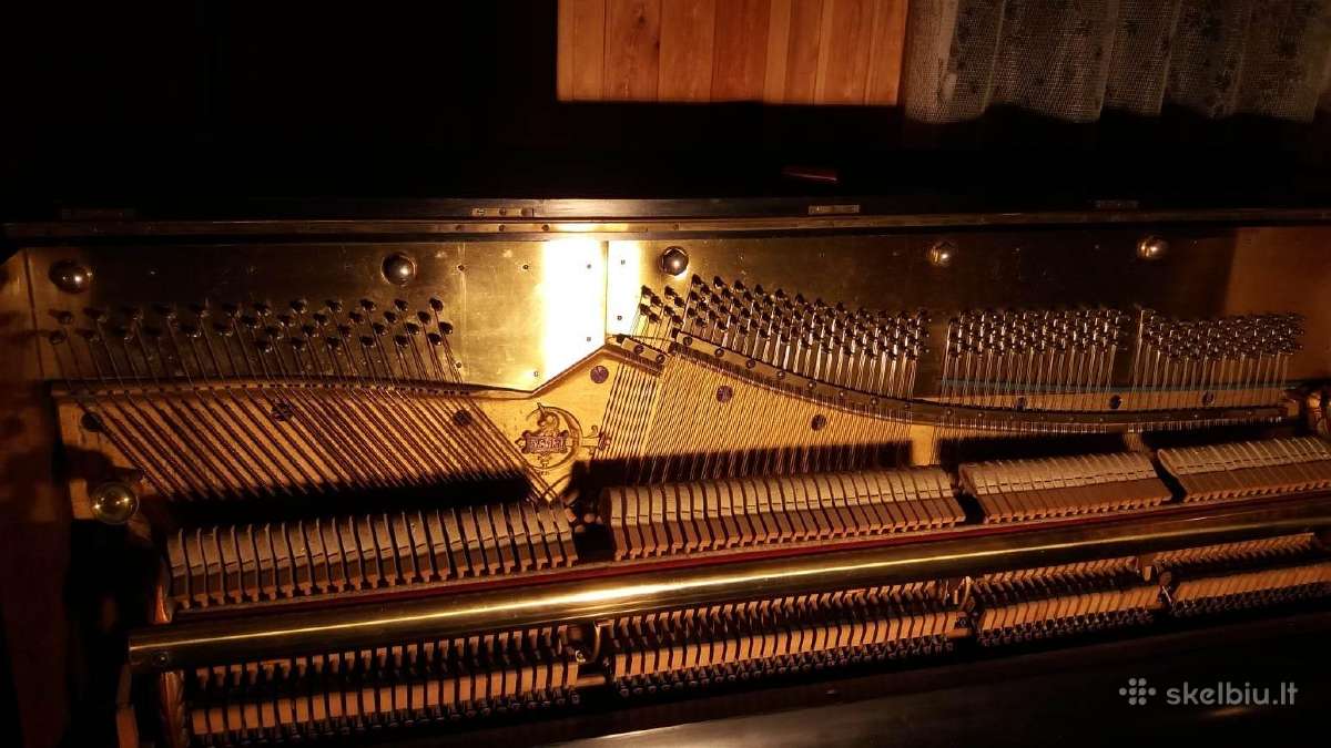 Pianinas Wilhials Spaethe Gera. Antikvarinis - nuotraukos Nr. 5