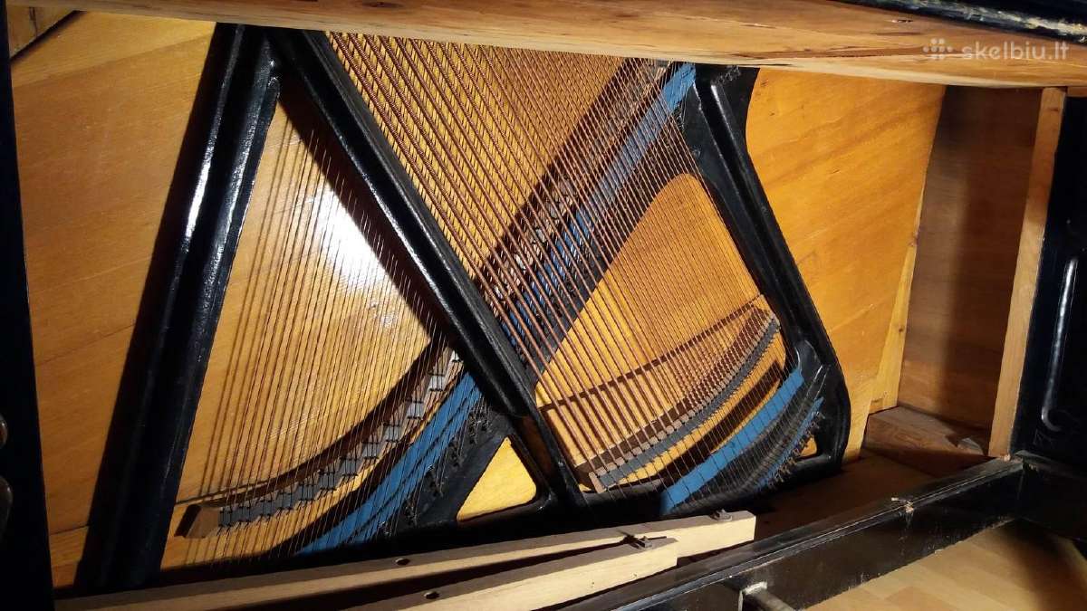 Pianinas Wilhials Spaethe Gera. Antikvarinis - nuotraukos Nr. 6