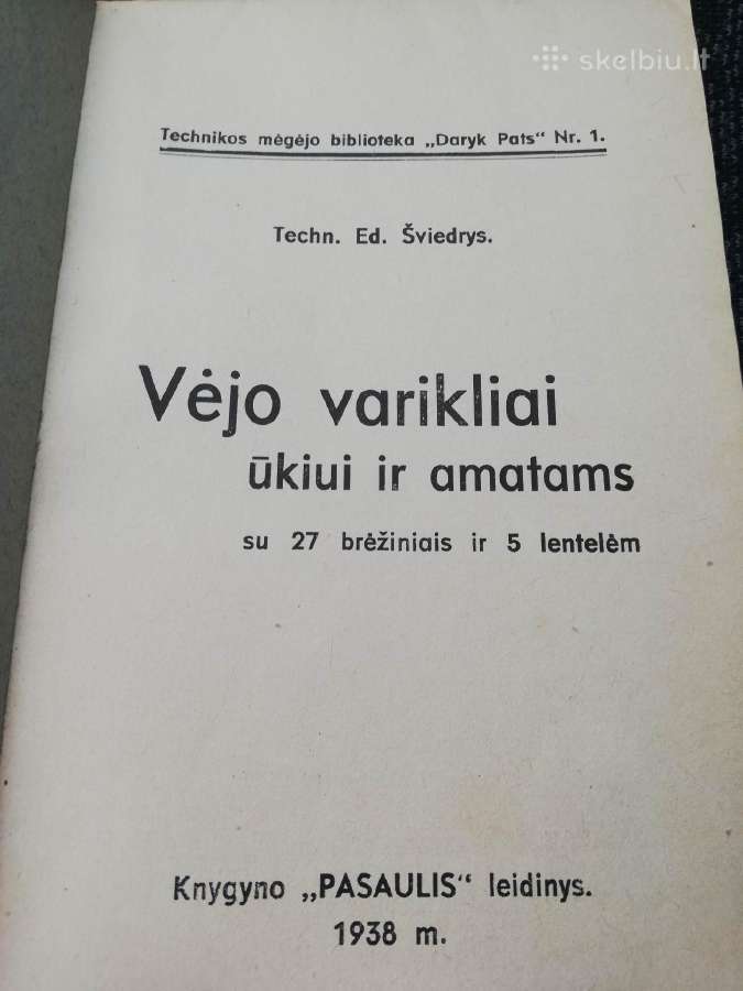 Vejo varikliai 1938m - nuotraukos Nr. 2