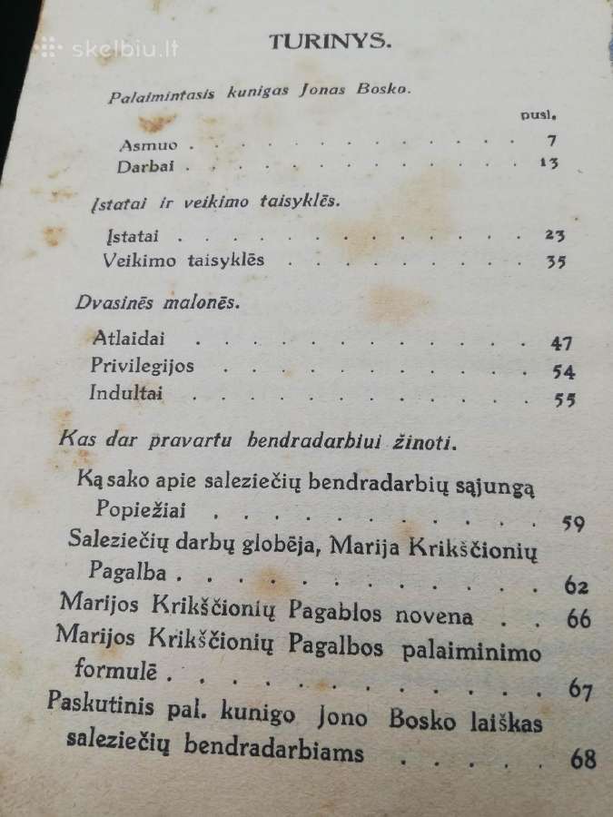 Ystatai ir veikimo taisykles 1933m - nuotraukos Nr. 4