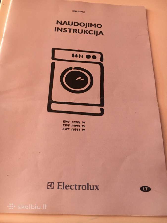 Skalbimo mašina Electrolux 7kg A+ - nuotraukos Nr. 3