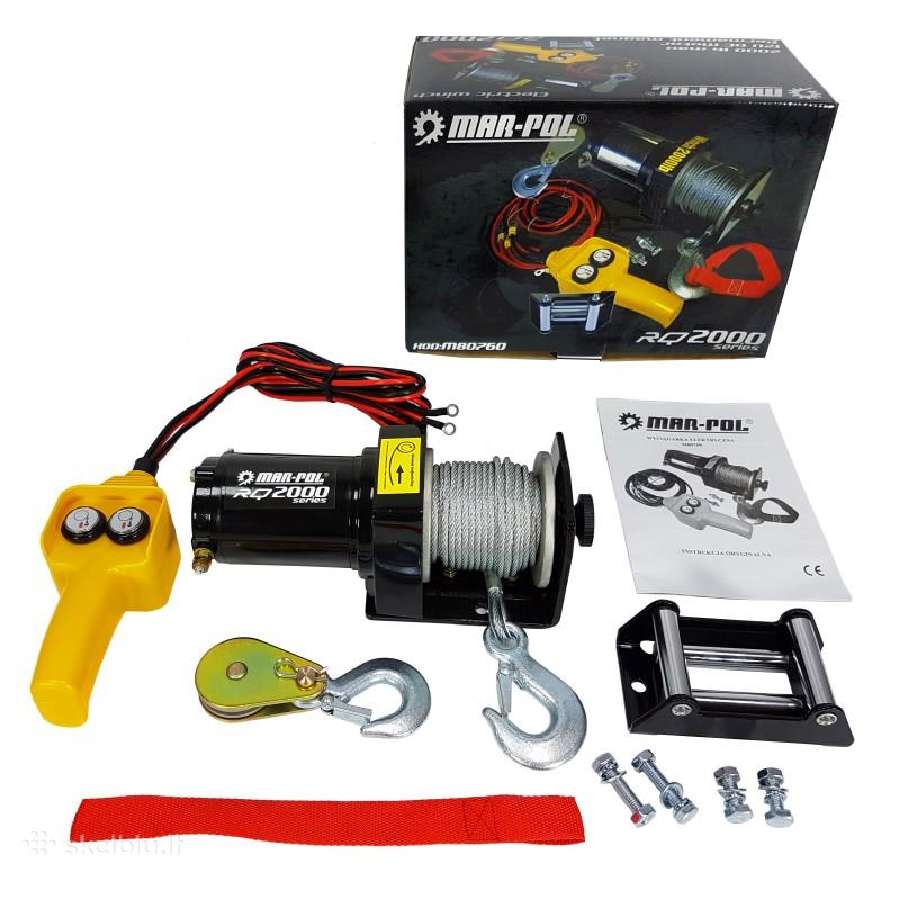 Naujos 12v tempimo gervės tralams, keturračiams - nuotraukos Nr. 9