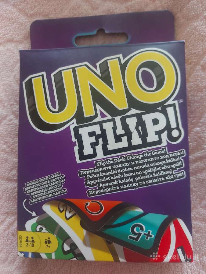 Uno Flip žaidimas