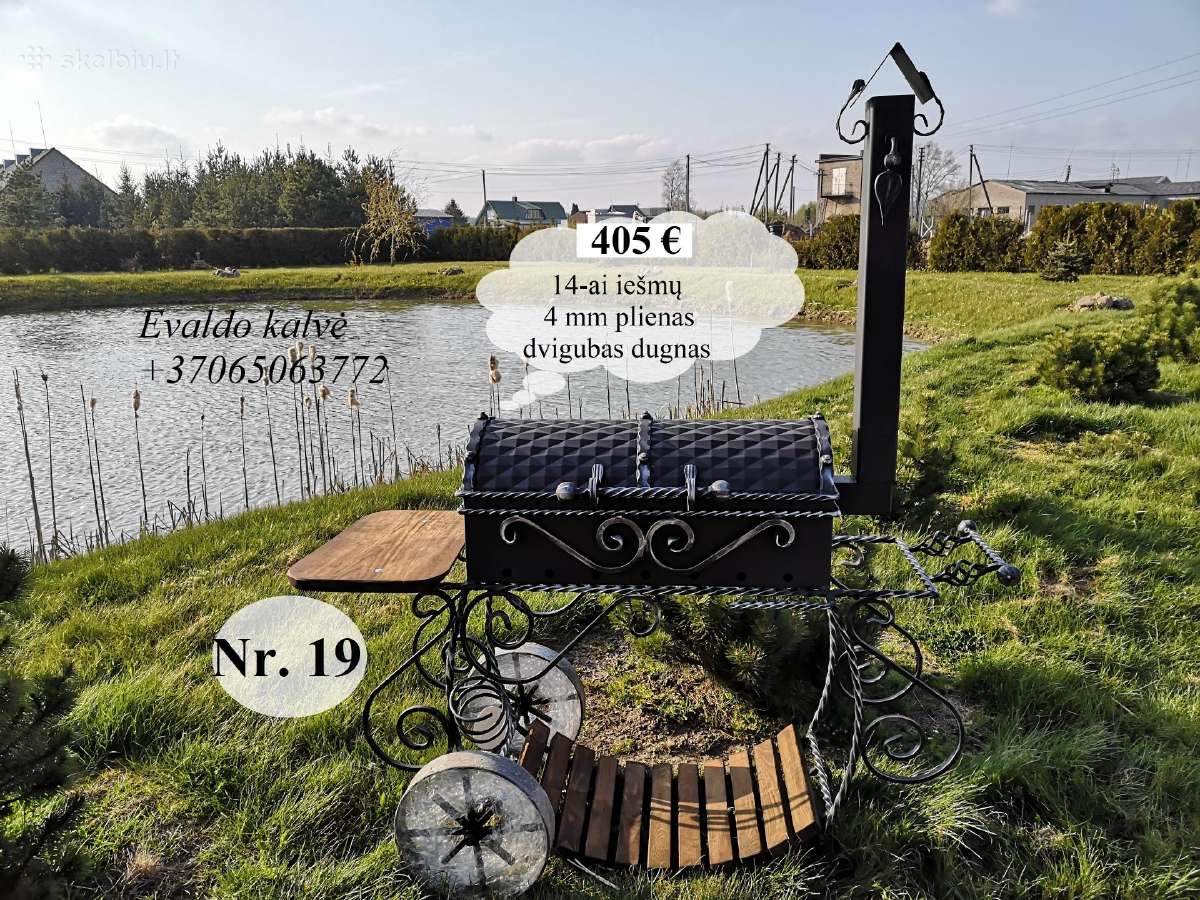 Šašlykinės,voratinkliai.sviestuvai.lauko baldai. - nuotraukos Nr. 4