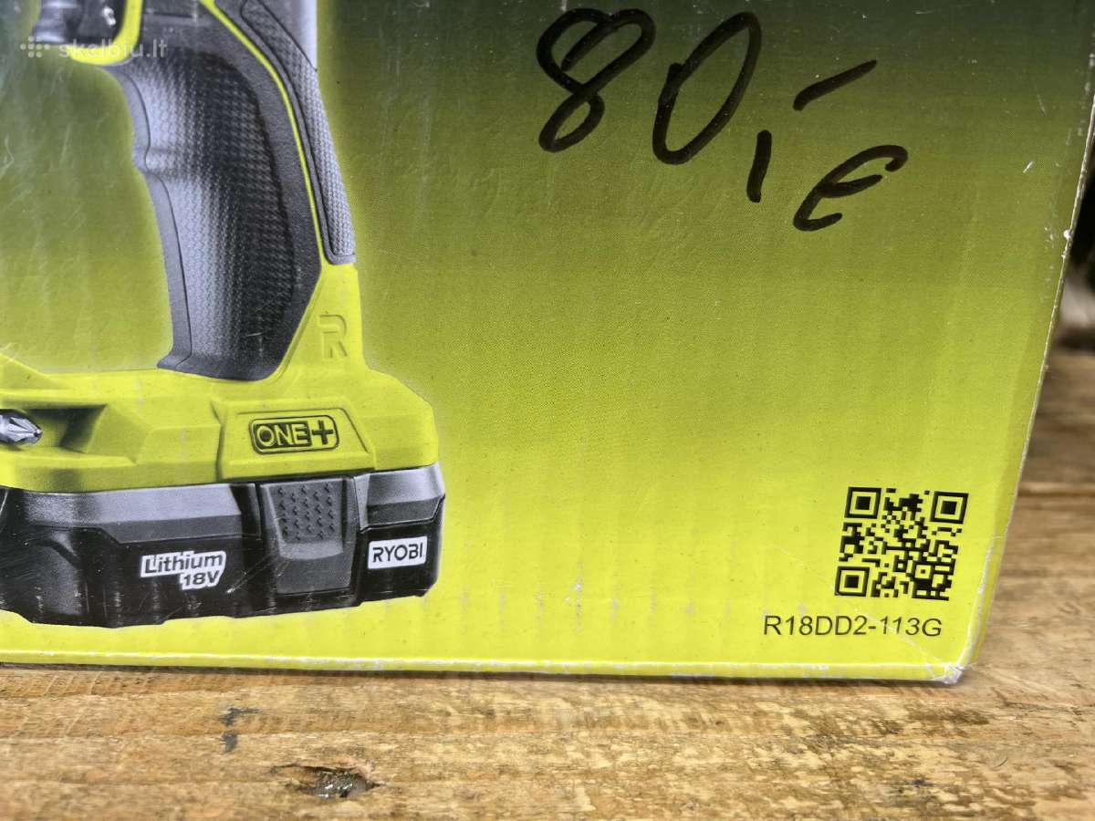 Gręžtuvas Ryobi R18dd2-113g