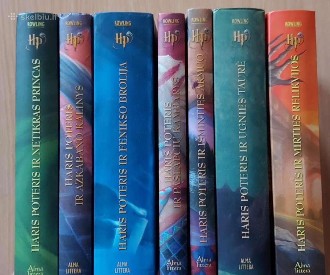 Hario Poterio knygų serija, 1-7 dalys, 2001 metų - nuotraukos Nr. 2