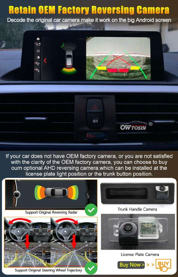 Bmw 5 G30 G31 G32 android multimedija - nuotraukos Nr. 9
