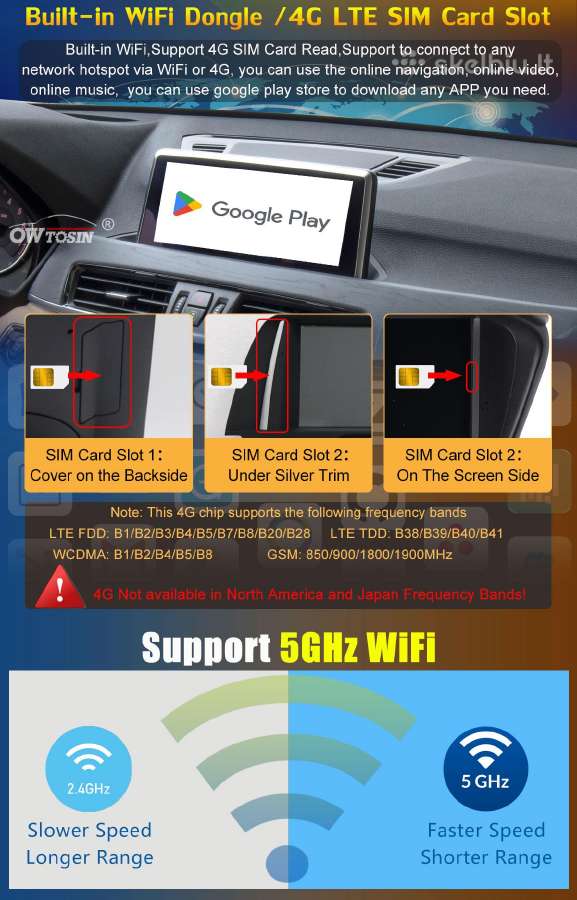 Bmw 5 G30 G31 G32 android multimedija - nuotraukos Nr. 11