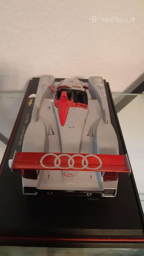 Audi R8-r Le Mans Mastelis: 1:18 sportinis - nuotraukos Nr. 4