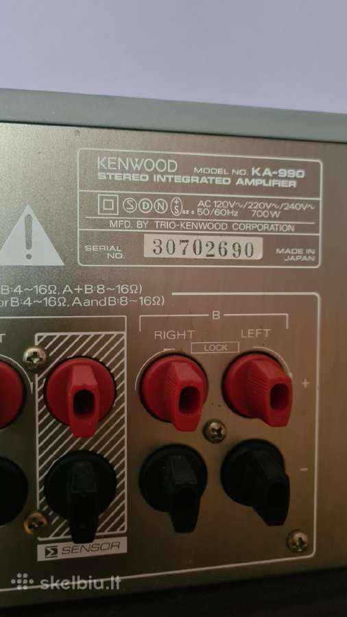 Kenwood ka 990 - nuotraukos Nr. 7