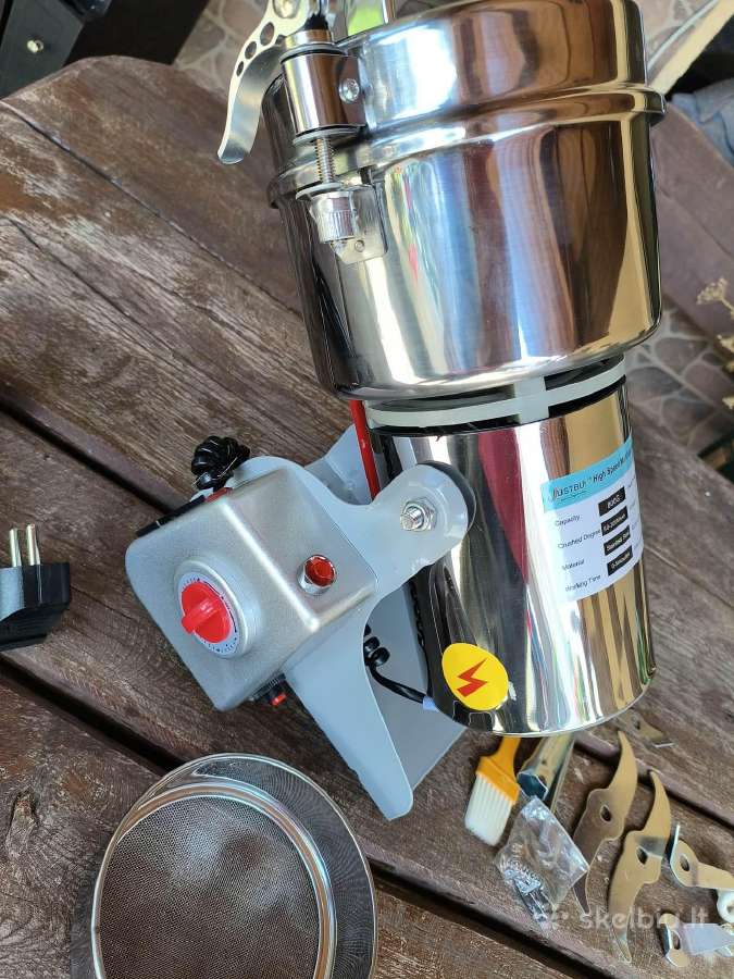 Elektrinis sausų produktų smulkintuvas - nuotraukos Nr. 8