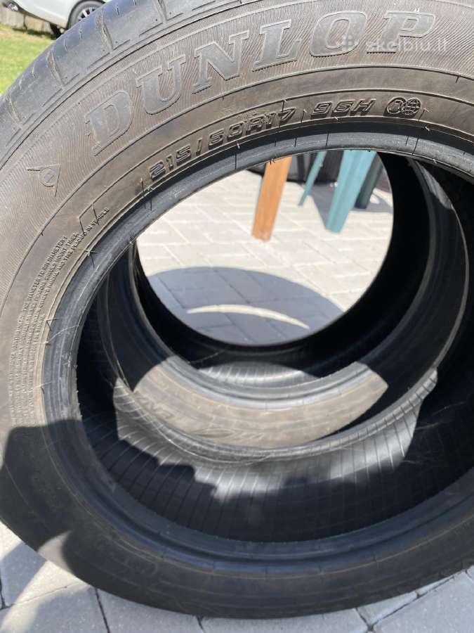 Parsiduoda 4 Dunlop Padangos 215/60 R 17 - nuotraukos Nr. 2